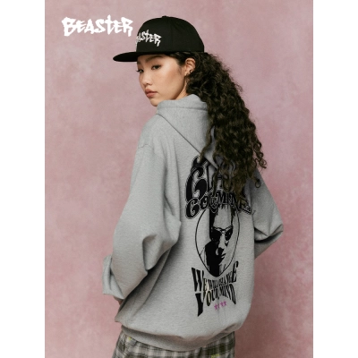  Beaster Man's and Women's hoodie sweatshirt BR L162 Streetwear, B33208E207 02