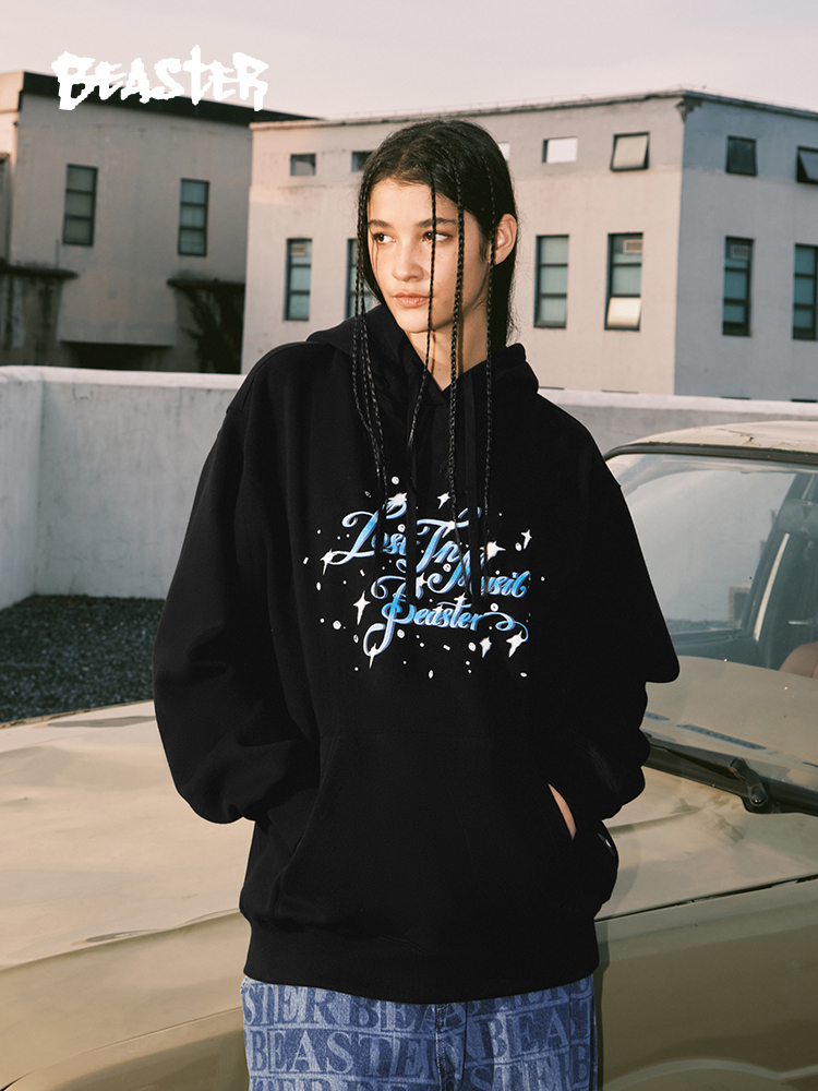 Beaster Man's and Women's hoodie sweatshirt BR L165 Streetwear, B34408S257