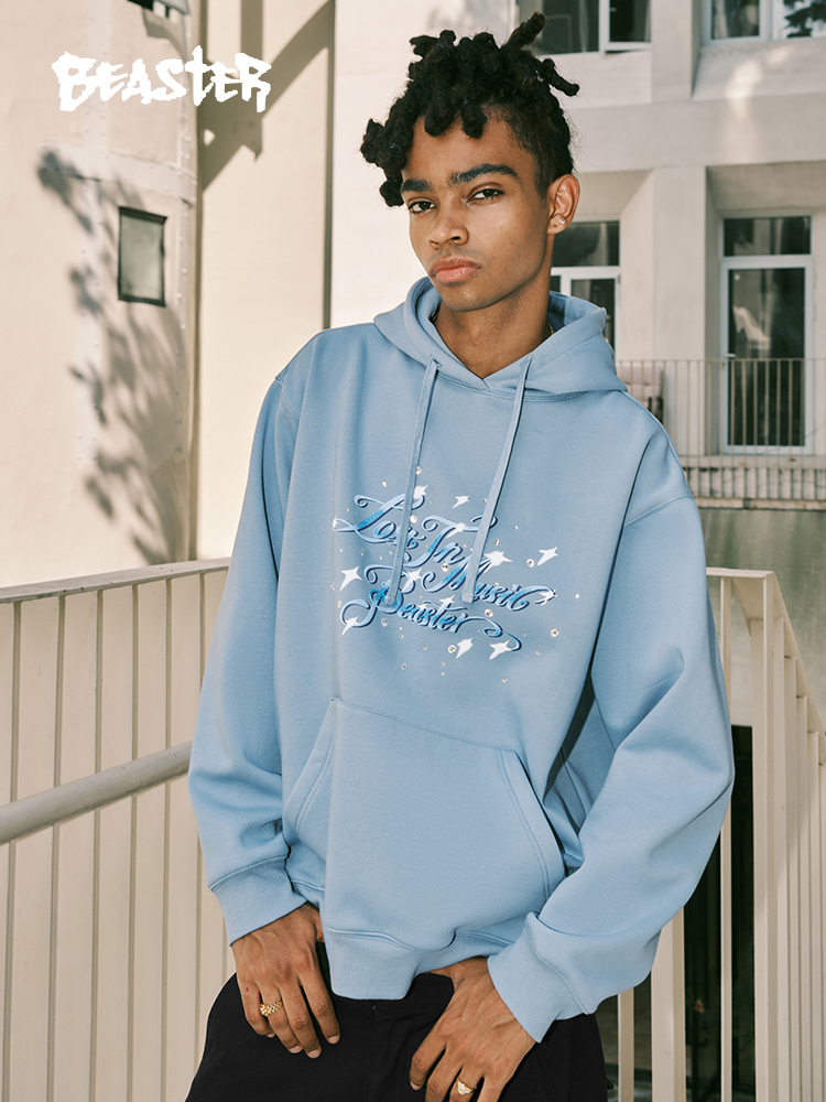 Beaster Man's and Women's hoodie sweatshirt BR L165 Streetwear, B34408S257