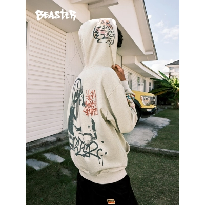  Beaster Man's and Women's hoodie sweatshirt BR L173 Streetwear, B34408B303 02