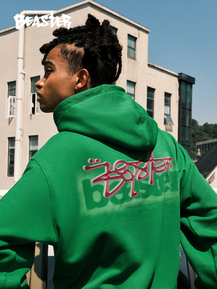 Beaster Man's and Women's hoodie sweatshirt BR L174 Streetwear, B34208B318