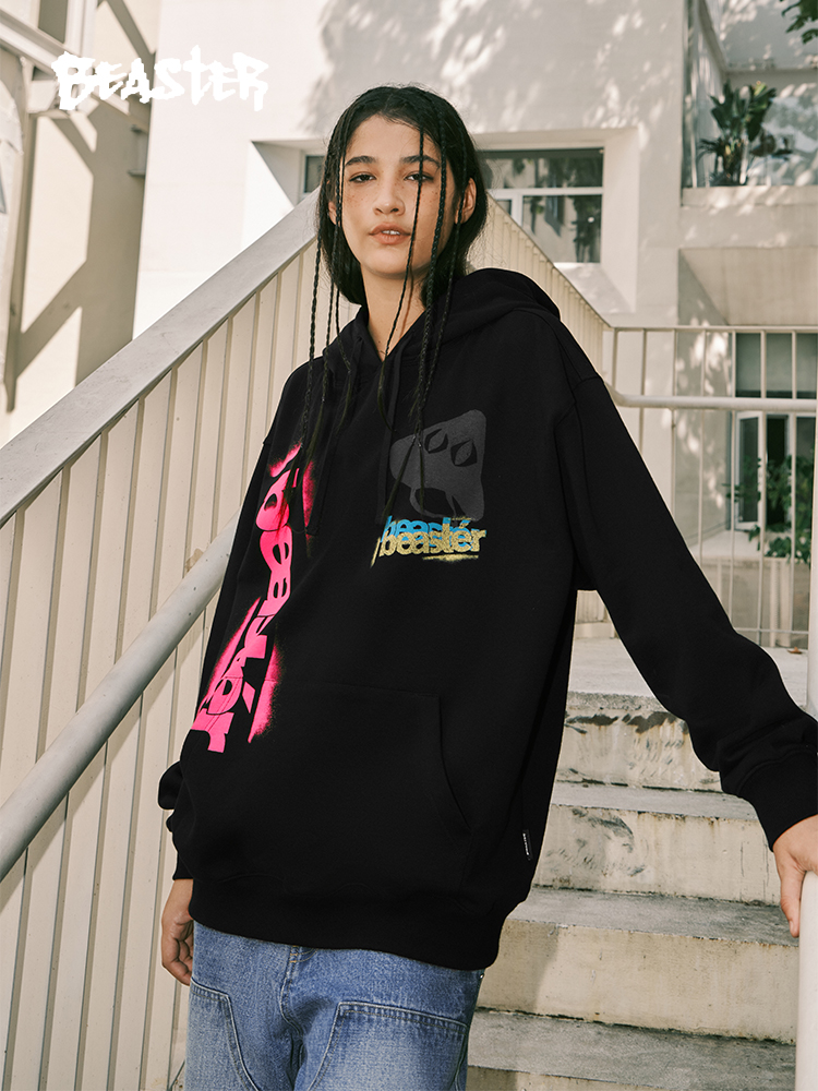 Beaster Man's and Women's hoodie sweatshirt BR L174 Streetwear, B34208B318