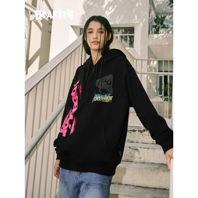  Beaster Man's and Women's hoodie sweatshirt BR L174 Streetwear, B34208B318 01