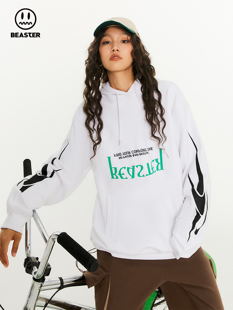 Beaster Man's and Women's hoodie sweatshirt BR L181 Streetwear, B24408P047