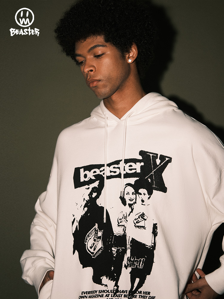Beaster Man's and Women's hoodie sweatshirt BR L182 Streetwear, B32108S098