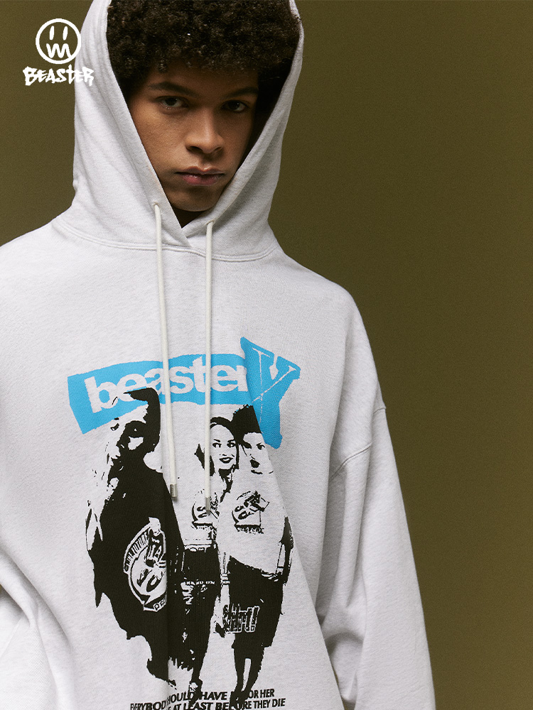 Beaster Man's and Women's hoodie sweatshirt BR L182 Streetwear, B32108S098