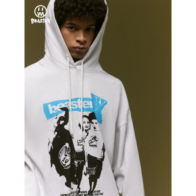  Beaster Man's and Women's hoodie sweatshirt BR L182 Streetwear, B32108S098 02