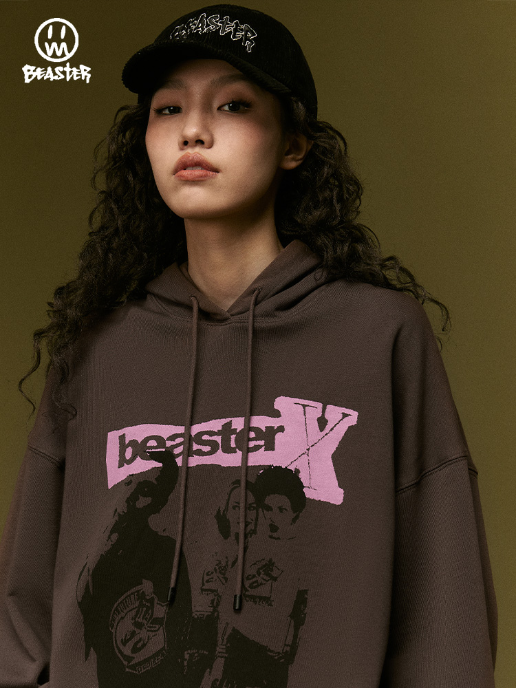 Beaster Man's and Women's hoodie sweatshirt BR L182 Streetwear, B32108S098