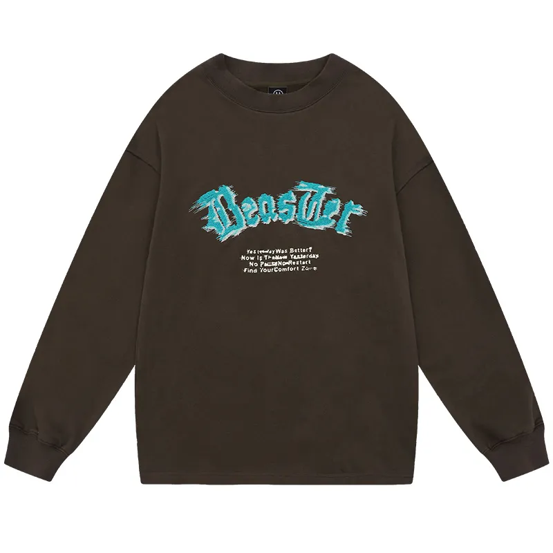 Beaster Man's and Women's Round neck sweatshirt BR L184 Streetwear, B24208W059-137651