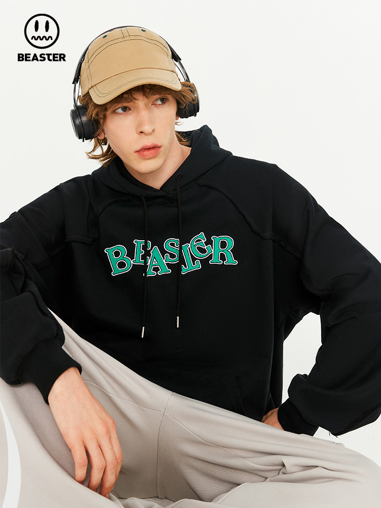 Beaster Man's and Women's hoodie sweatshirt BR L185 Streetwear, B24408D019
