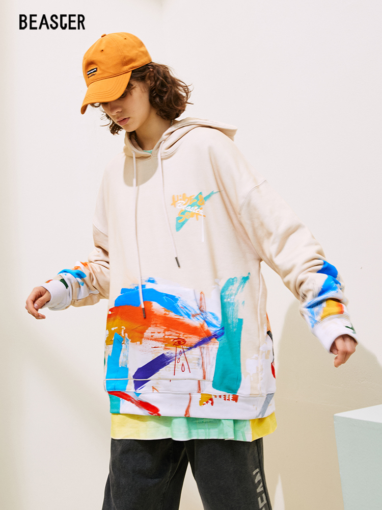Beaster Man's and Women's hoodie sweatshirt BR L190 Streetwear, B033091317-329132