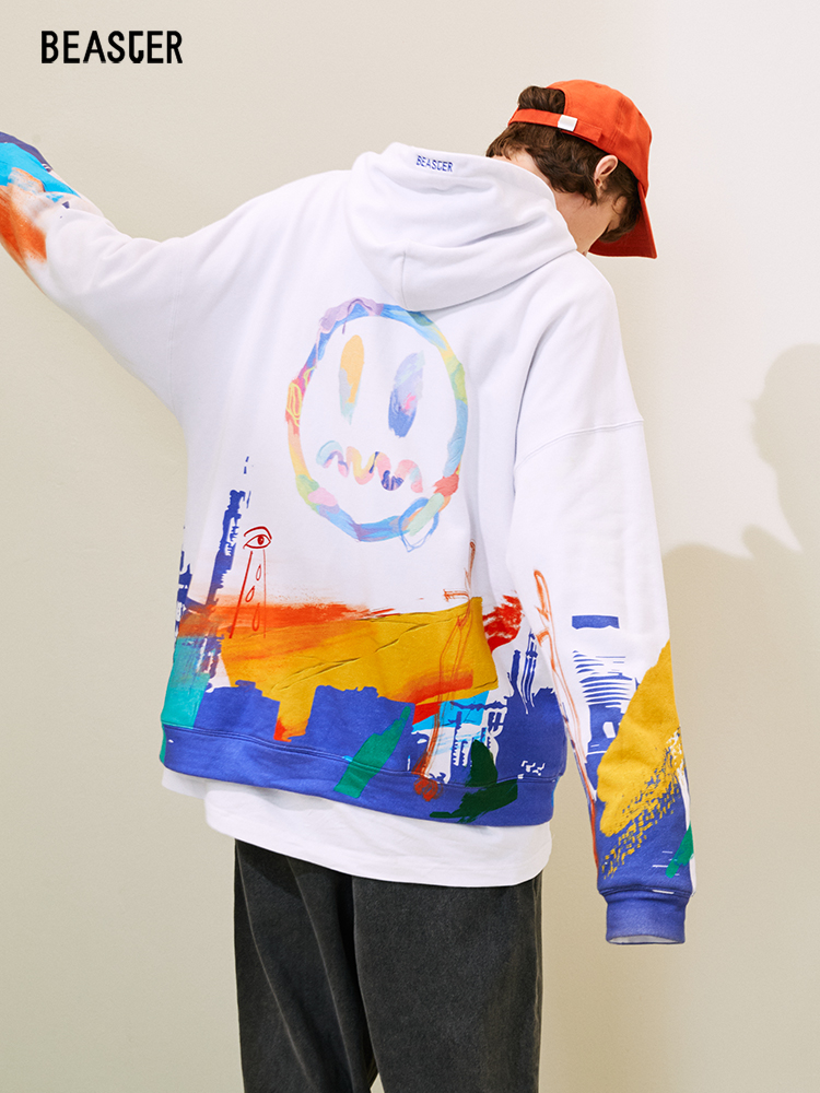 Beaster Man's and Women's hoodie sweatshirt BR L190 Streetwear, B033091317-329132