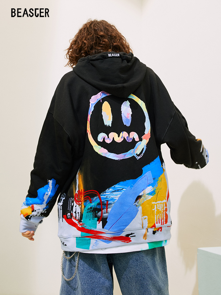 Beaster Man's and Women's hoodie sweatshirt BR L190 Streetwear, B033091317-329132