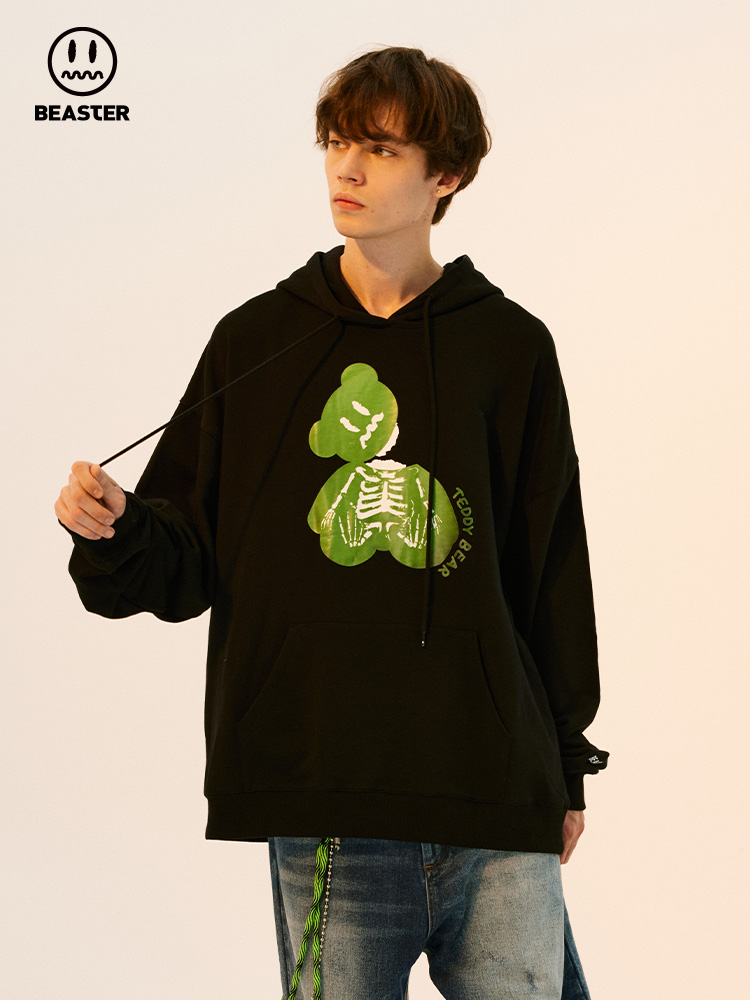 Beaster Man's and Women's hoodie sweatshirt BR L212 Streetwear, B135081672