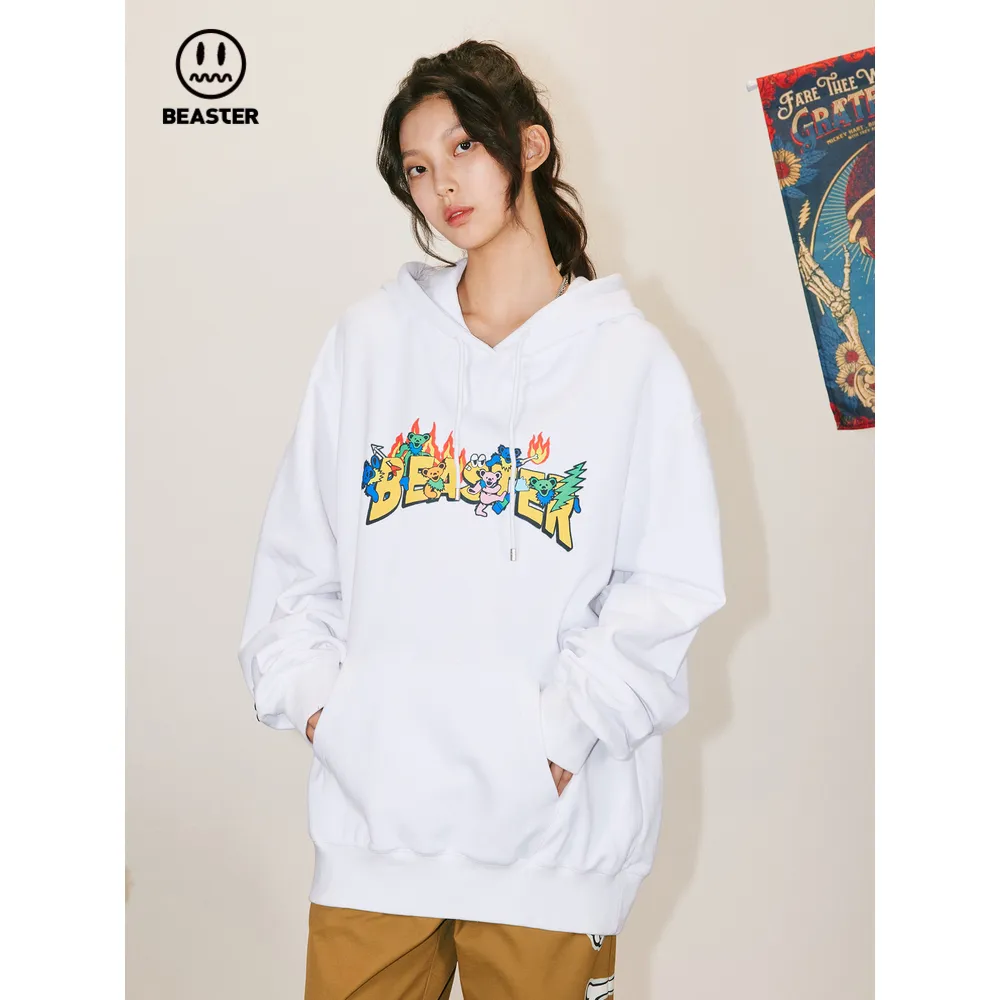 Beaster Man's and Women's hoodie sweatshirt BR L213 Streetwear, B143081866