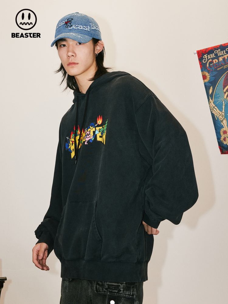 Beaster Man's and Women's hoodie sweatshirt BR L213 Streetwear, B143081866