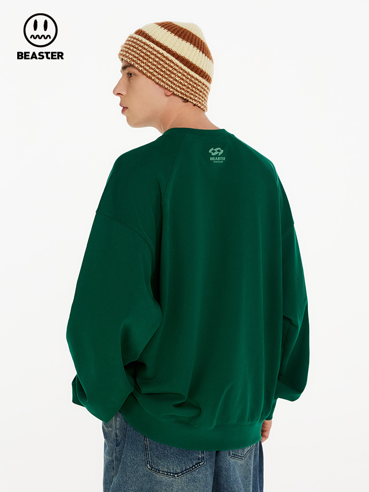 Beaster Man's and Women's Round neck  sweatshirt BR L154 Streetwear, B23308N027