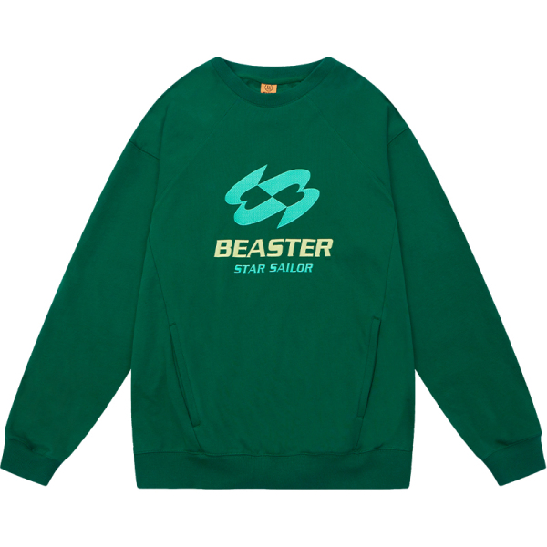 Beaster Man's and Women's Round neck  sweatshirt BR L154 Streetwear, B23308N027