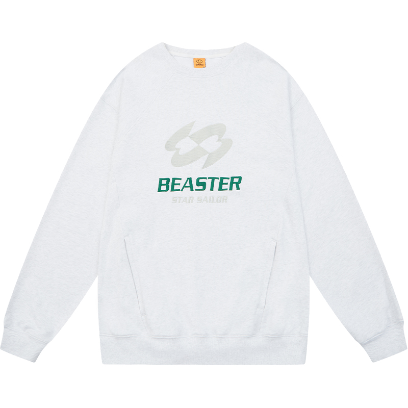 Beaster Man's and Women's Round neck  sweatshirt BR L154 Streetwear, B23308N027