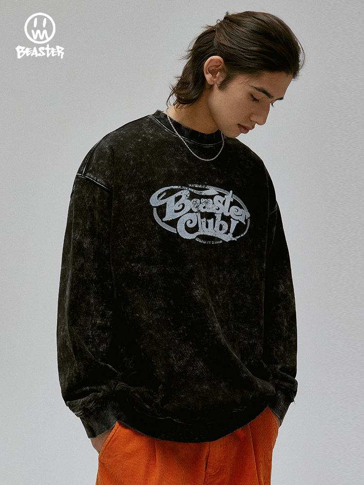 Beaster Man's and Women's Round neck sweatshirt BR L202 Streetwear, B31408U030