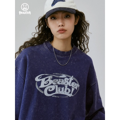 Beaster Man's and Women's Round neck sweatshirt BR L202 Streetwear, B31408U030 02