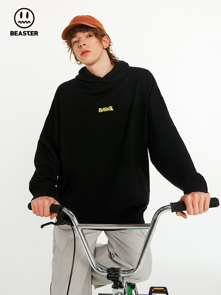 Beaster Man's hoodie sweatshirt BR L164 Streetwear, B24108H007-1