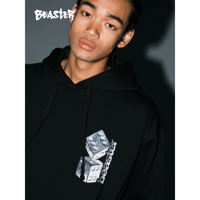  Beaster Man's and Women's hoodie sweatshirt BR L167 Streetwear, B34108W261 01