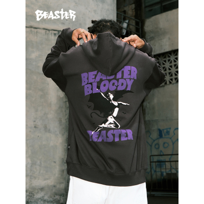 Beaster Man's hoodie sweatshirt BR L204 Streetwear, B34508S248