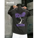 Beaster Man's hoodie sweatshirt BR L204 Streetwear, B34508S248