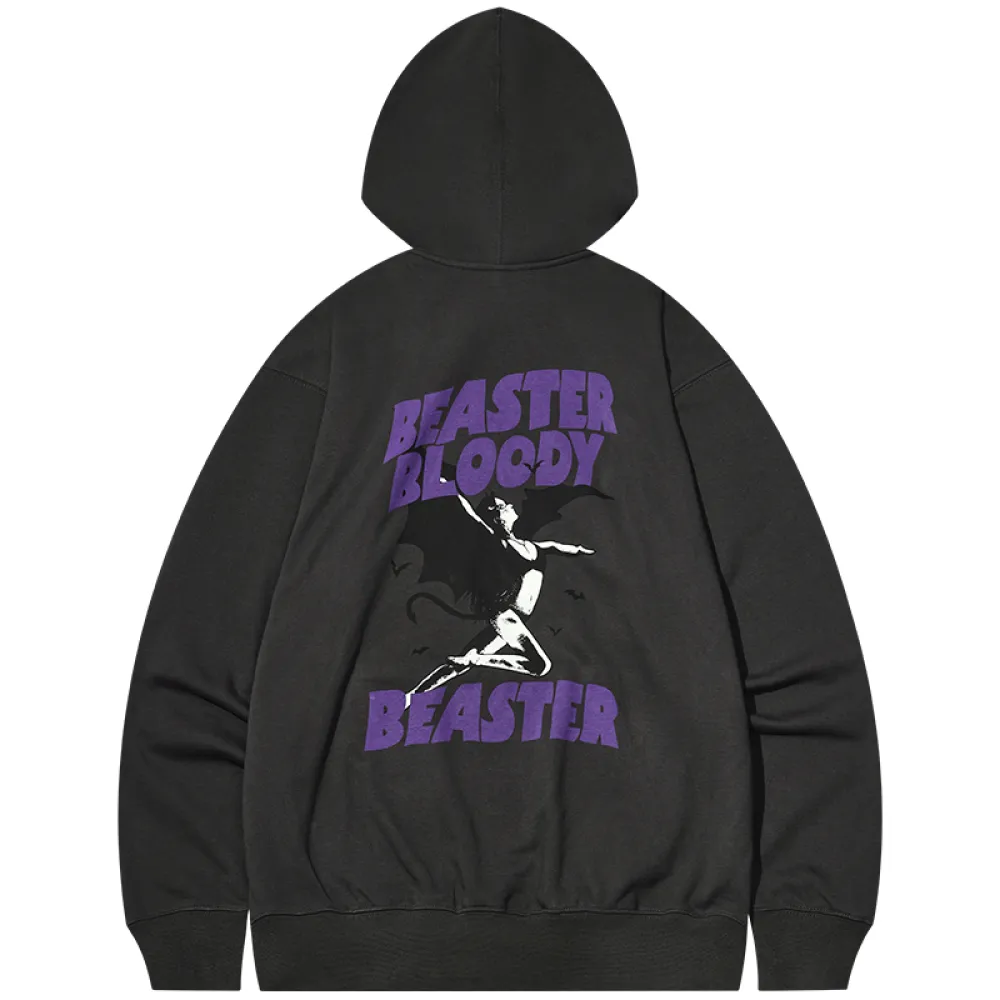 Beaster Man's hoodie sweatshirt BR L204 Streetwear, B34508S248