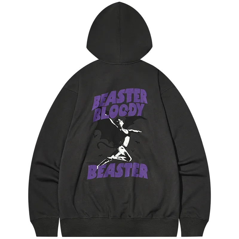 Beaster Man's hoodie sweatshirt BR L204 Streetwear, B34508S248