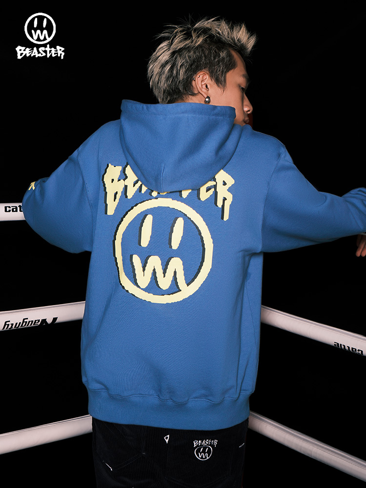 Beaster Man's hoodie sweatshirt BR L216 Streetwear, B31208H204