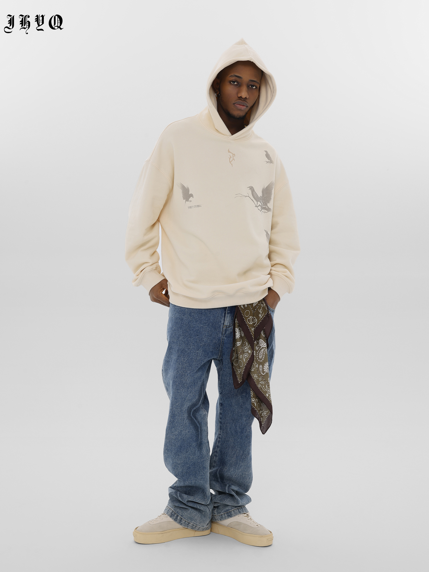 JHYQ Man's hooded sweatshirt J 009 Streetwear, JHYQ-A142