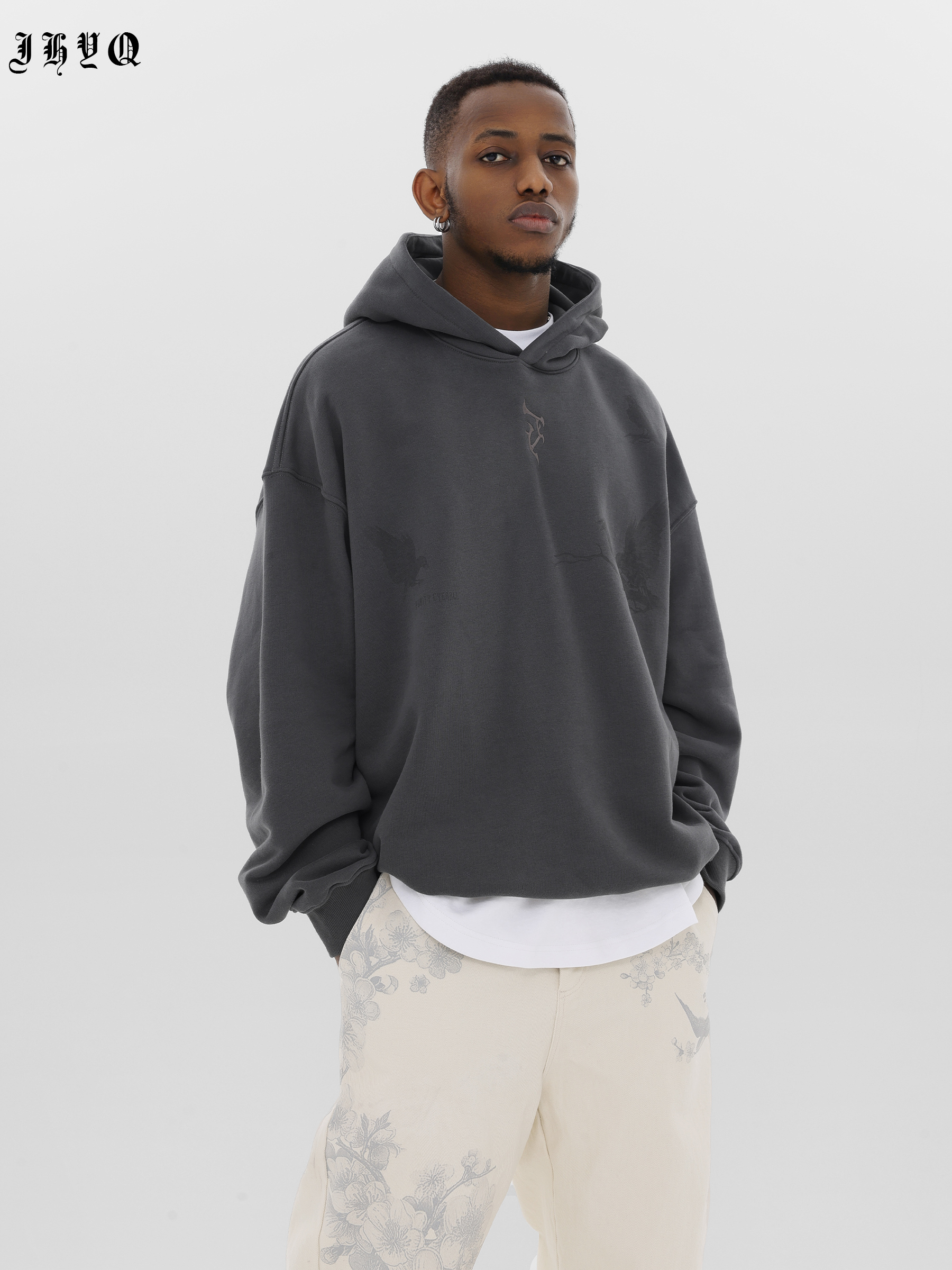 JHYQ Man's hooded sweatshirt J 009 Streetwear, JHYQ-A142