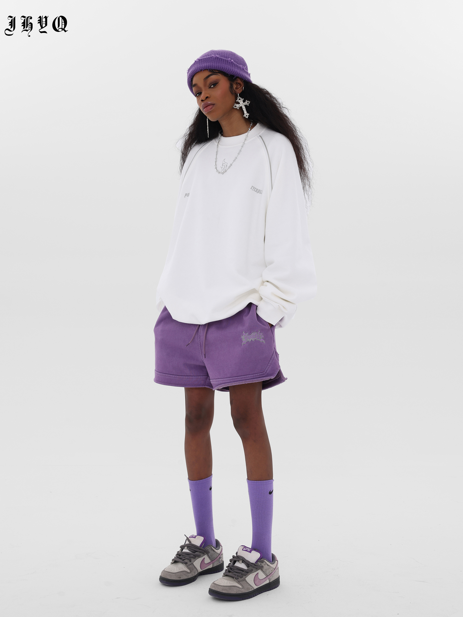 JHYQ Man's and Women's crew neck sweatshirt J 010 Streetwear, JHYQ-A139