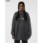 JHYQ Man's and Women's crew neck sweatshirt J 016 Streetwear, JHYQ-A034