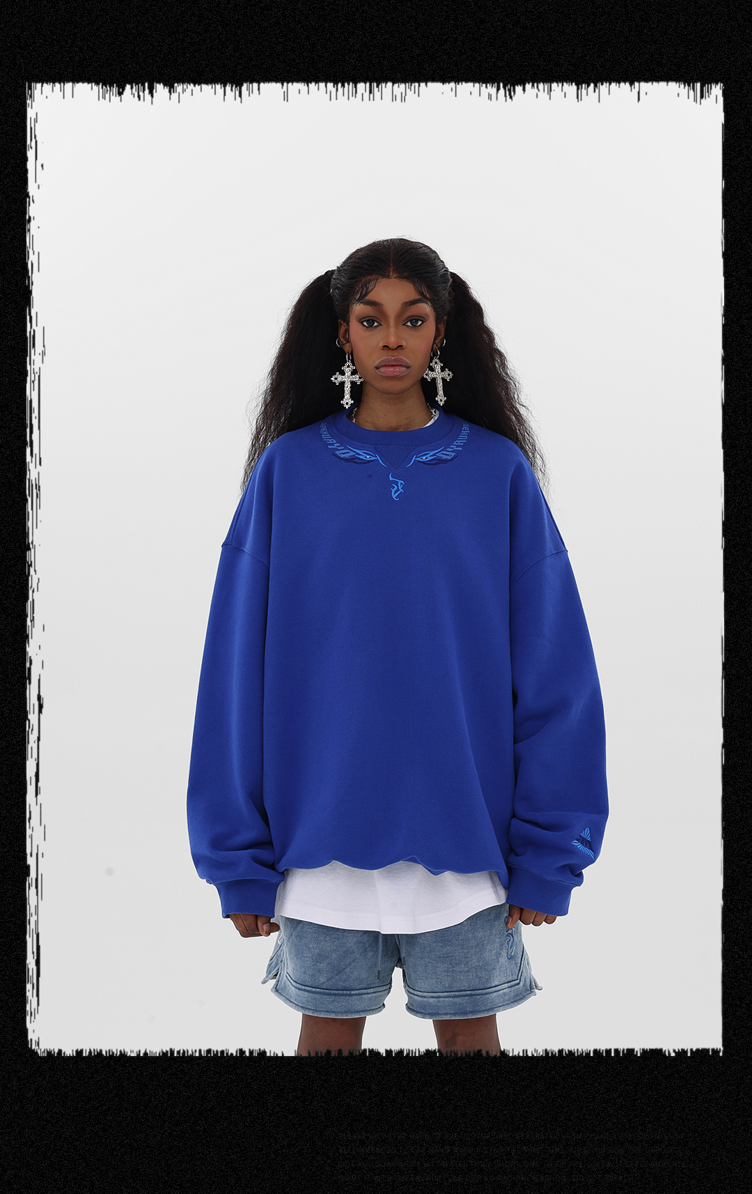 JHYQ Women's crew neck sweatshirt J 012 Streetwear, JHYQ-A140