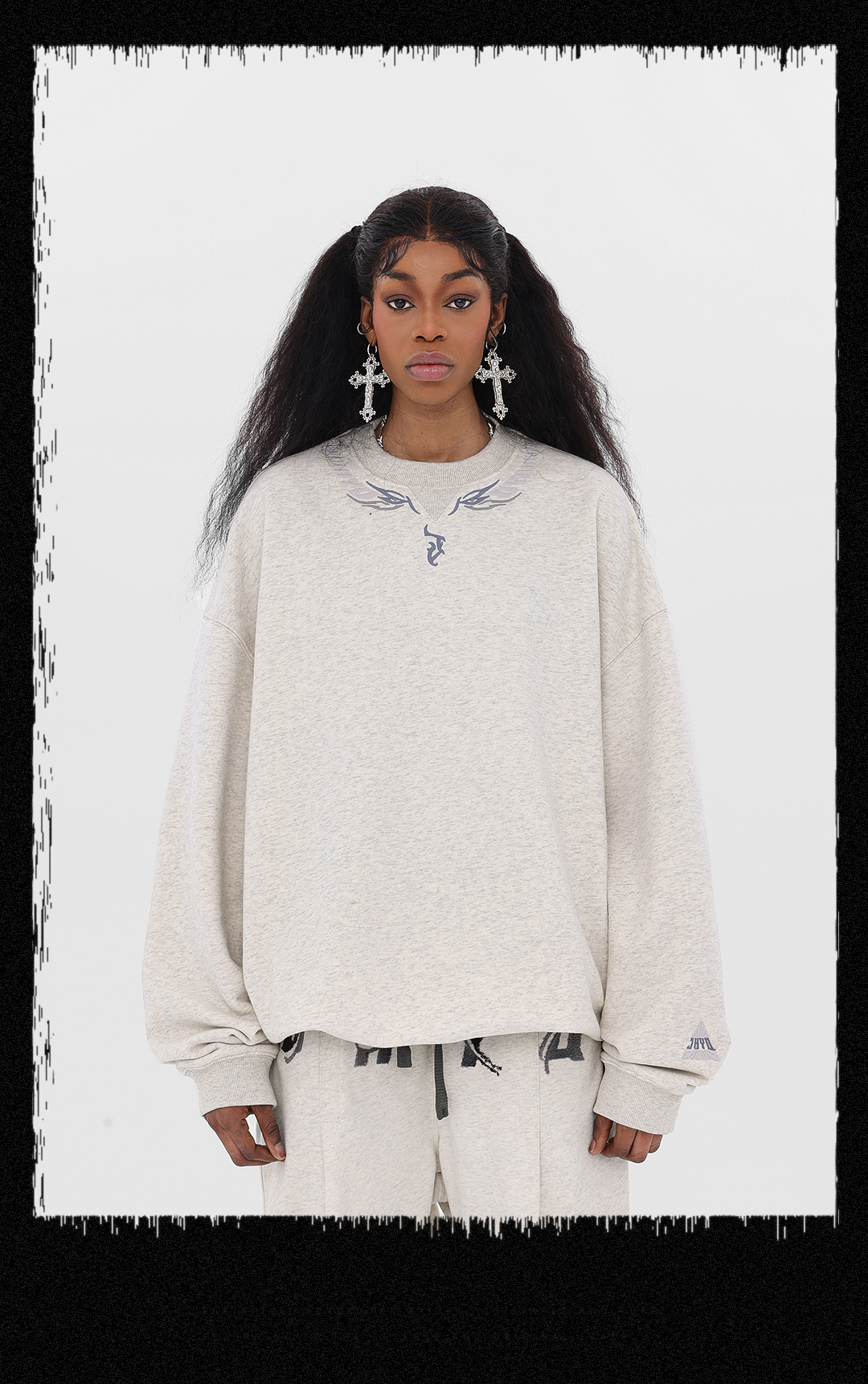 JHYQ Women's crew neck sweatshirt J 012 Streetwear, JHYQ-A140