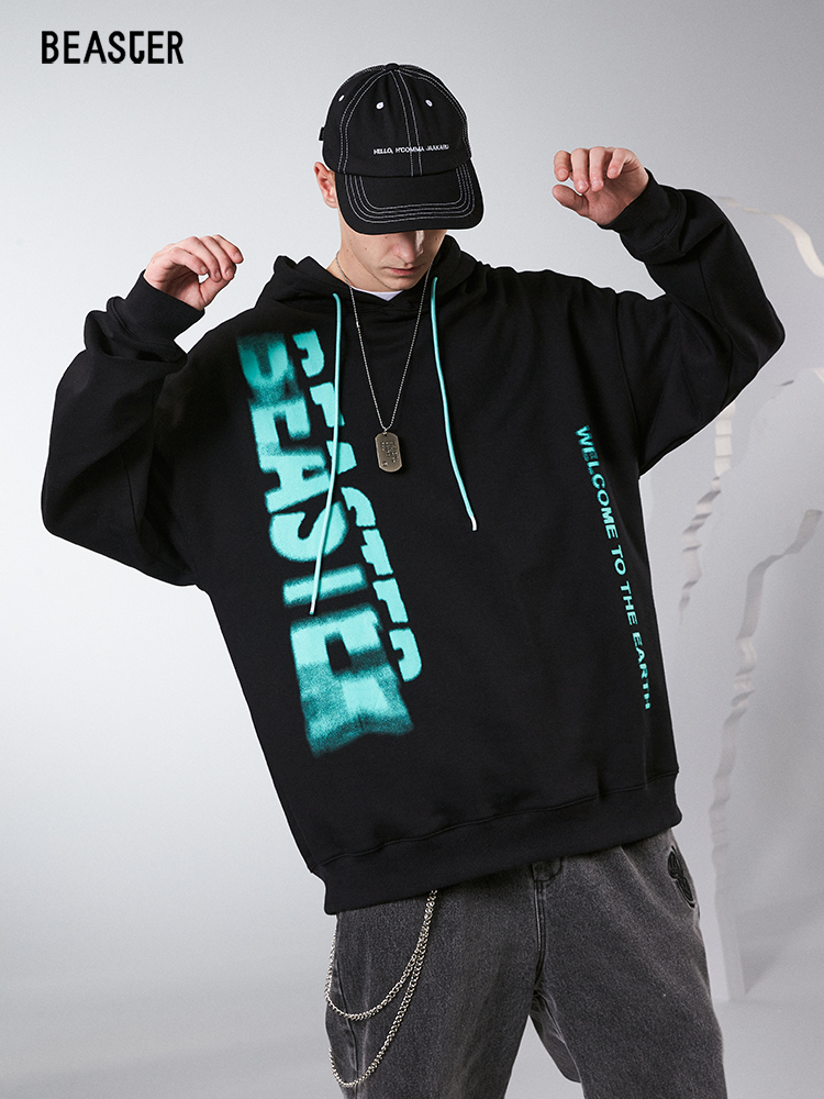Beaster Man's and Women's hoodie sweatshirt BR L014 Streetwear, B041091135