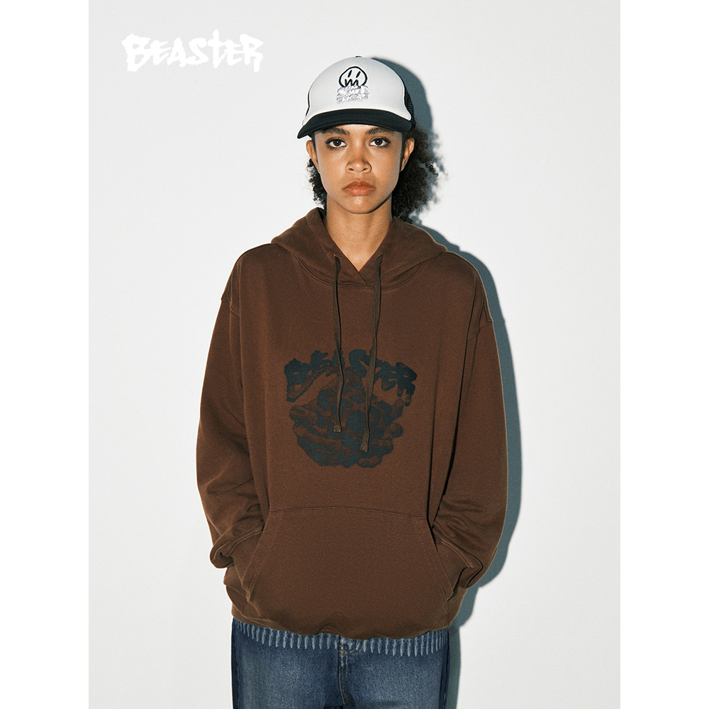  Beaster Man's and Women's hoodie sweatshirt BR L218 Streetwear, B34208P236