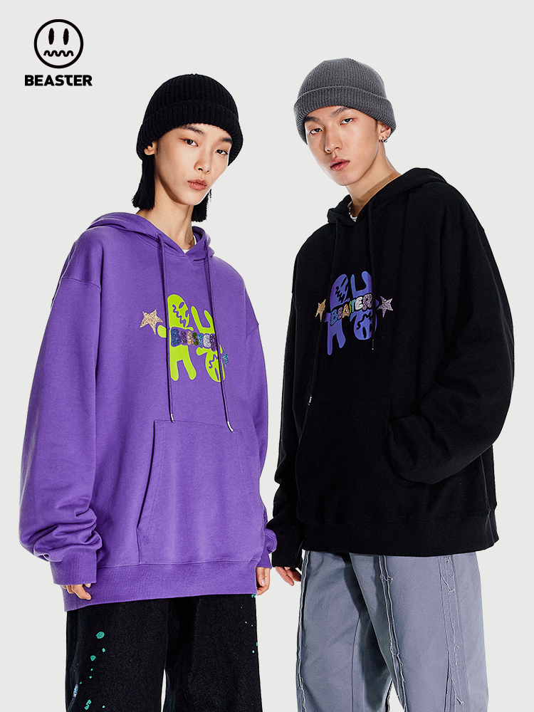 Beaster Man's and Women's hoodie sweatshirt BR L221 Streetwear, B145081962-2