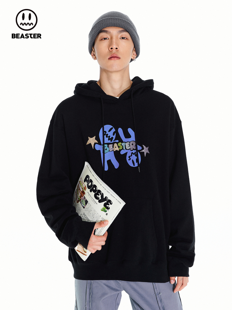 Beaster Man's and Women's hoodie sweatshirt BR L221 Streetwear, B145081962-2