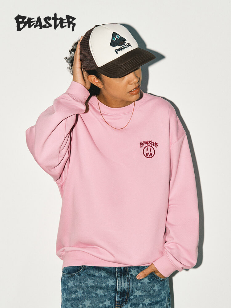 Beaster Man's and Women's Round neck sweatshirt BR L004 Streetwear, B31508Z203