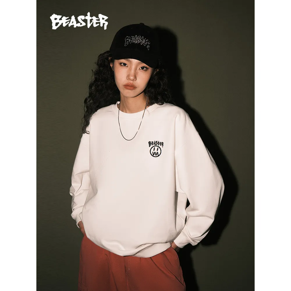 Beaster Man's and Women's Round neck sweatshirt BR L004 Streetwear, B31508Z203