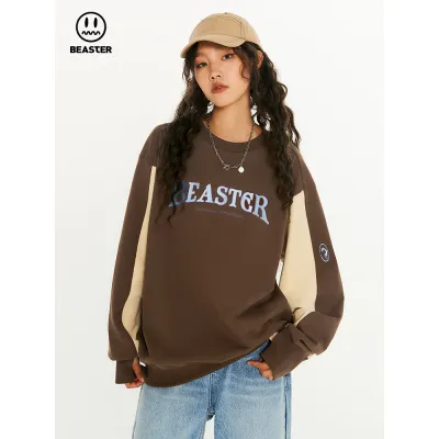 Beaster Man's and Women's Round neck sweatshirt BR L025 Streetwear, B24408A083-137761 01