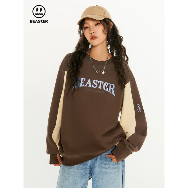 Beaster Man's and Women's Round neck sweatshirt BR L025 Streetwear, B24408A083-137761