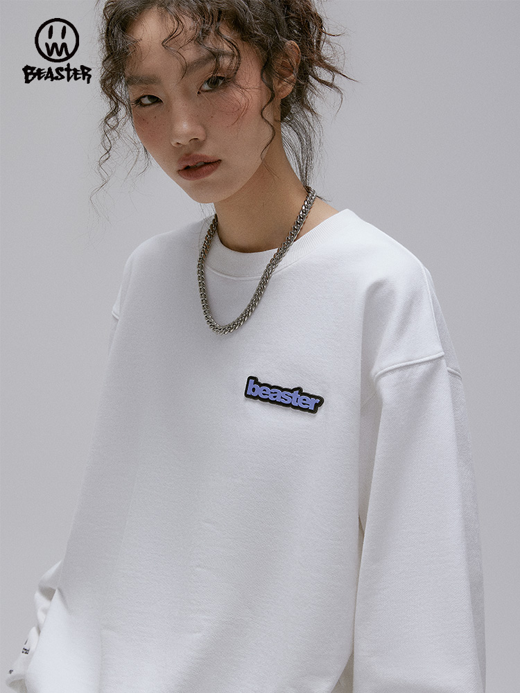 Beaster Man's and Women's Round neck sweatshirt BR L035 Streetwear, B31208G029