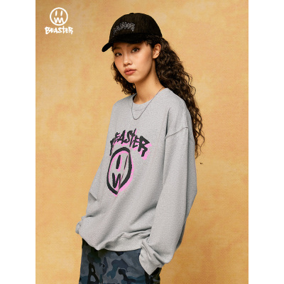 Beaster Man's and Women's Round neck sweatshirt BR L043 Streetwear, B32008B209