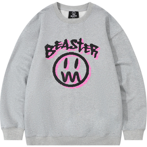 Beaster Man's and Women's Round neck sweatshirt BR L043 Streetwear, B32008B209