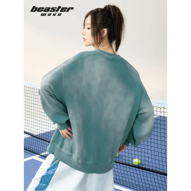 Beaster Man's and Women's Round neck sweatshirt BR L056 Streetwear, B23408L046